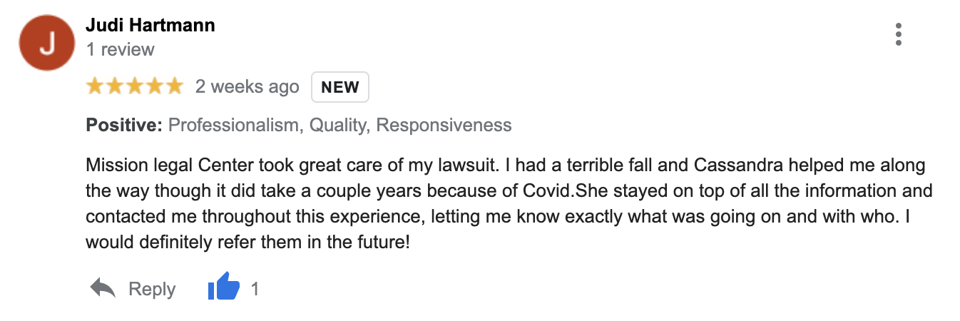 San Diego Personal Injury Review