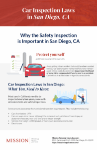 Car Inspection Laws in San Diego - Infographic